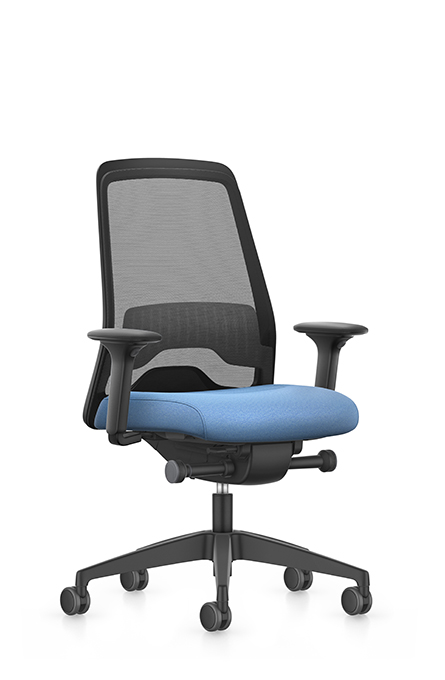 EV216 - Swivel chair medium high,
Synchronous mechanism,
Comfort seat
