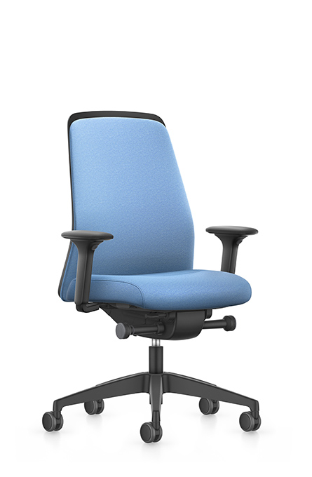 EV316 - Swivel chair medium high,
comfort seat,
Chillback
(armrests optional)
Synchronous mechanism