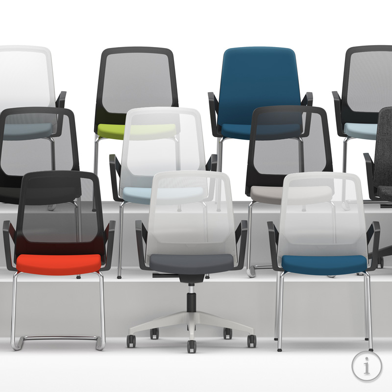 BUDDYIS3 210B - Office chairs from Interstuhl